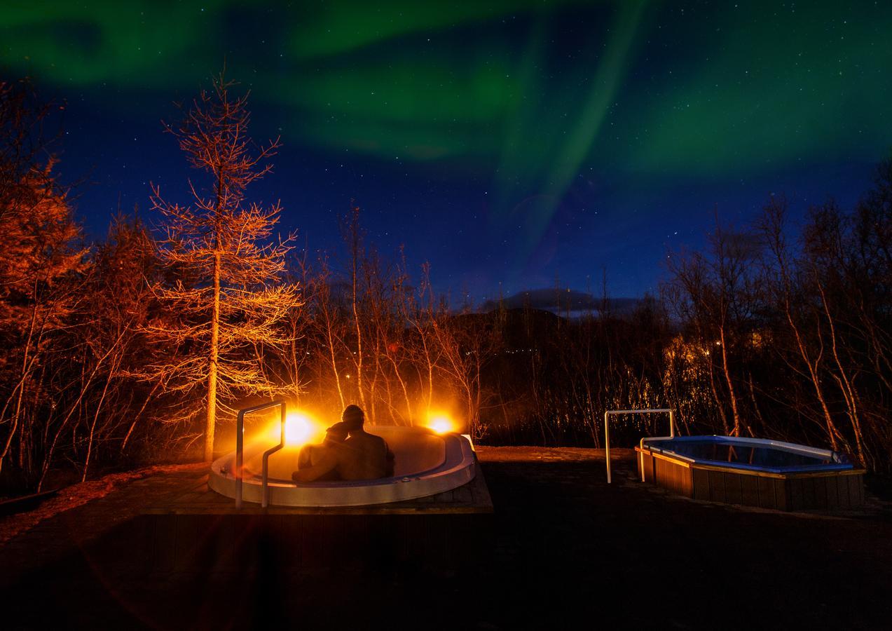 Hotel Kjarnalundur- Aurora Dream - Lodges And Rooms Akureyri Exterior photo