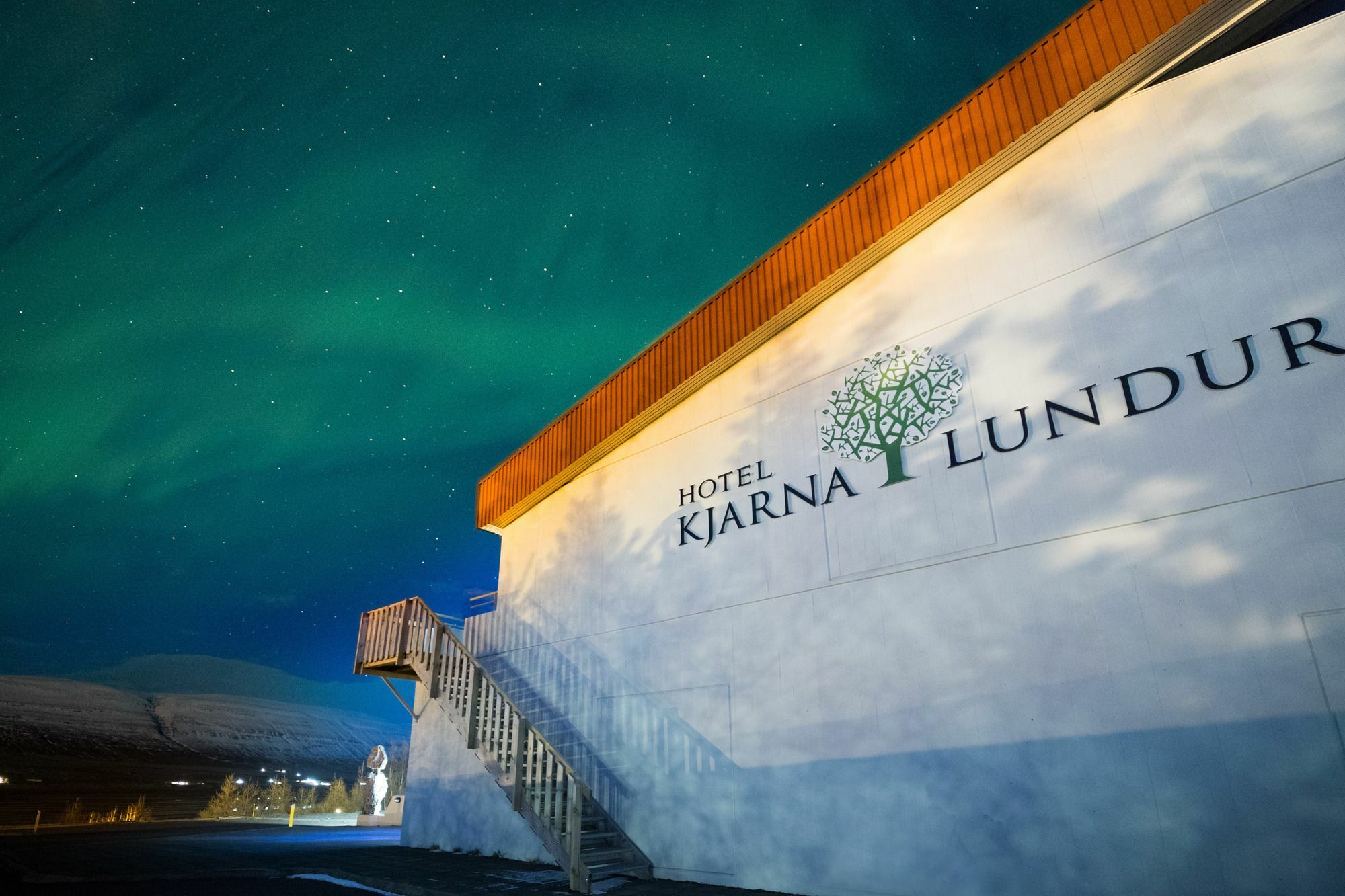Hotel Kjarnalundur- Aurora Dream - Lodges And Rooms Akureyri Exterior photo